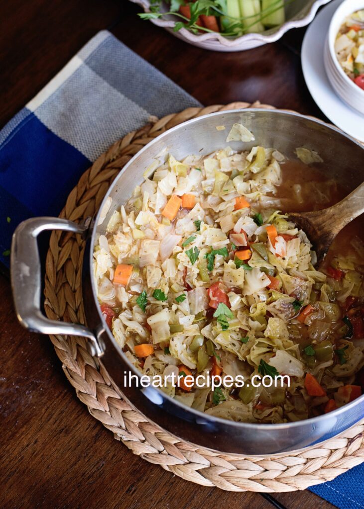 cabbage soup from I Heart Recipes