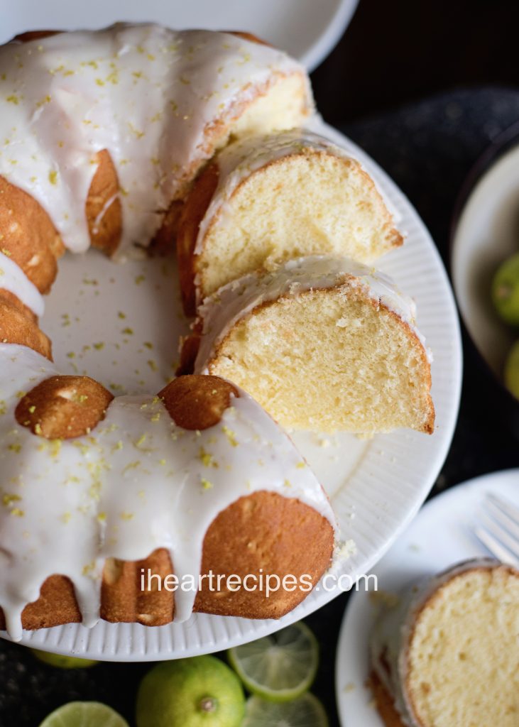 This light and moist key lime pound cake is a sinfully sweet dessert