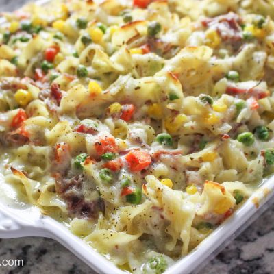 Creamy Corned Beef Casserole Recipe