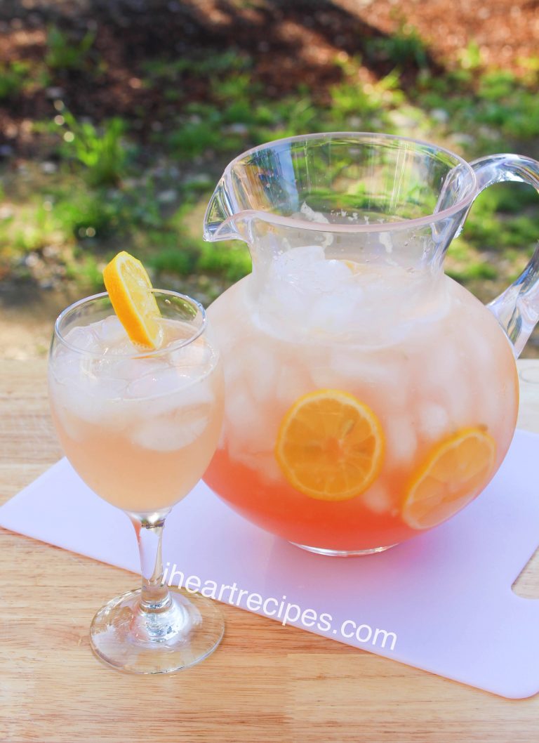 Pink Moscato Lemonade Recipe I Heart Recipes