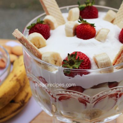 Strawberry Banana Pudding