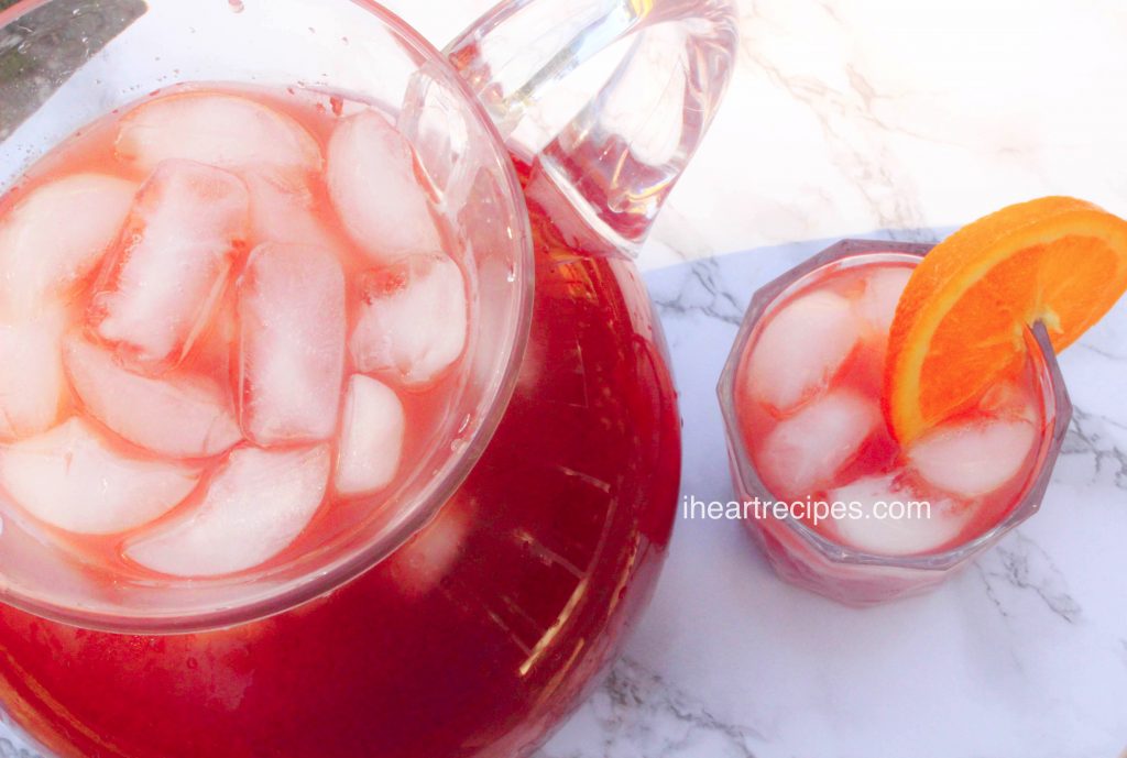 This refreshing fruit punch is the perfect summertime drink