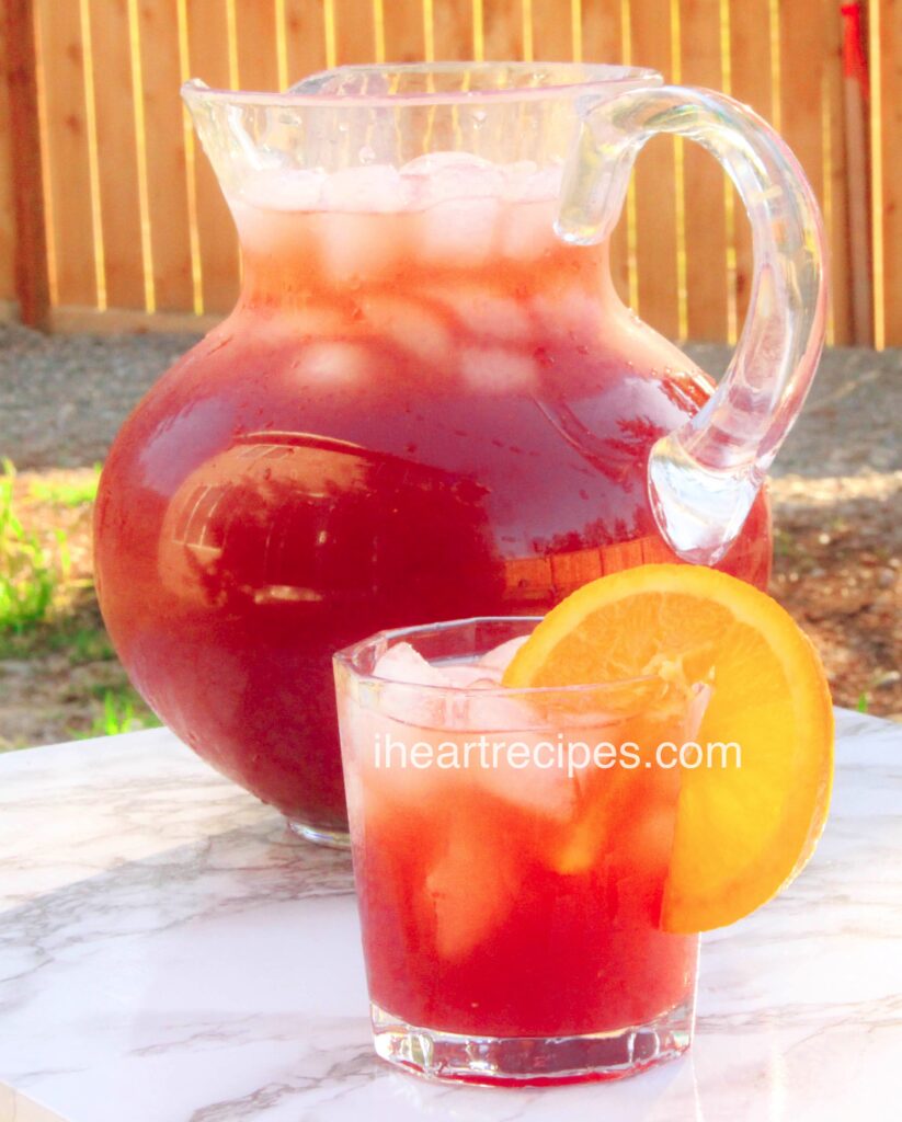 This sweet and fruity punch recipe is picnic-ready