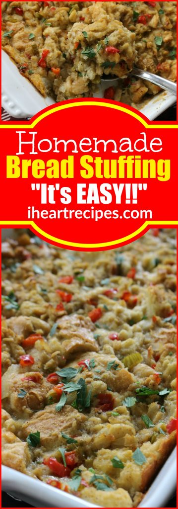 Homemade Bread Stuffing Recipe