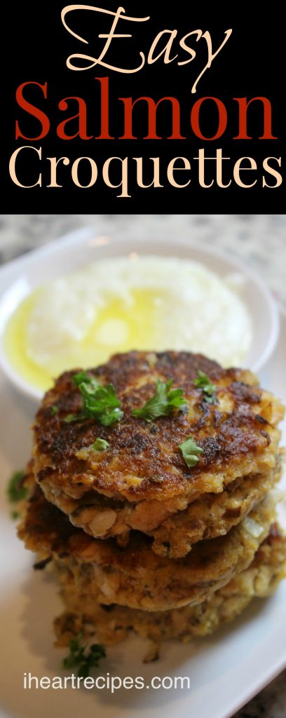 Homemade Easy Salmon Croquettes I Heart Recipes