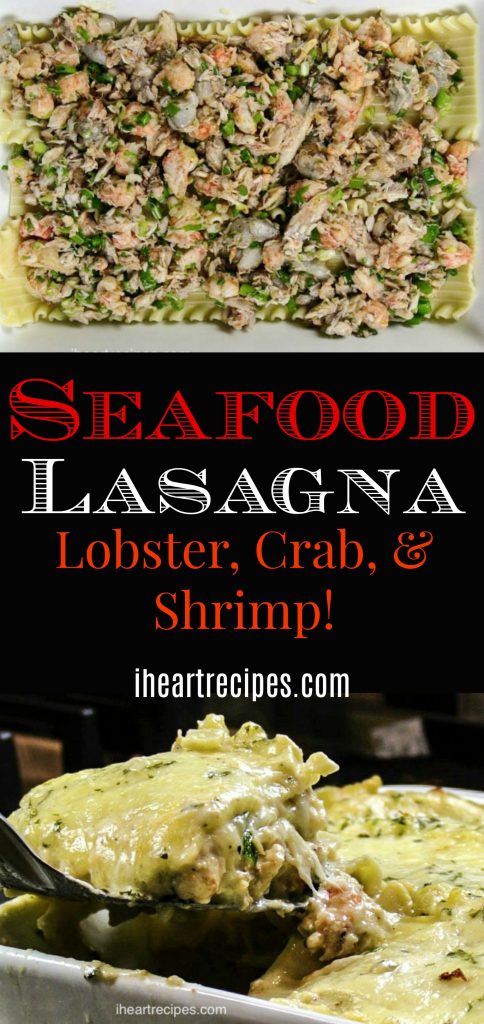 Cooking Show Lasagna Seafood Lasagna I Heart Recipes