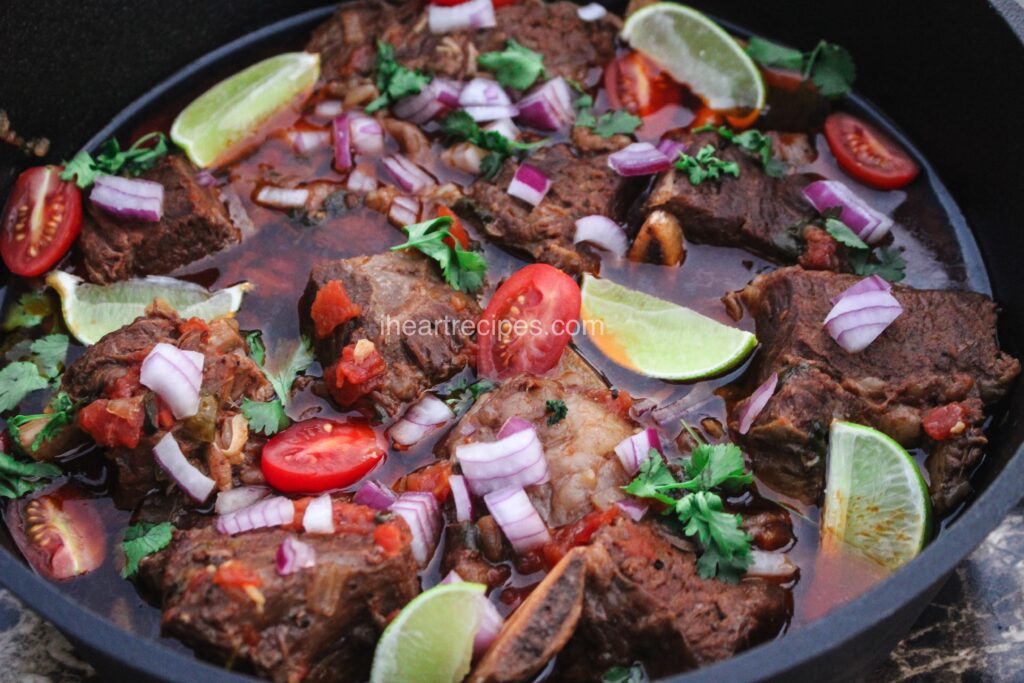 Tender beef short ribs slow cooked and seasoned to perfection 