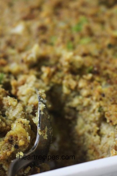 Southern Soul Food Cornbread Dressing | I Heart Recipes