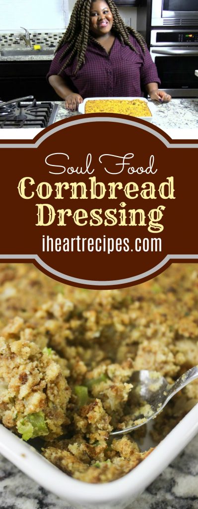 Southern Soul Food Cornbread Dressing | I Heart Recipes