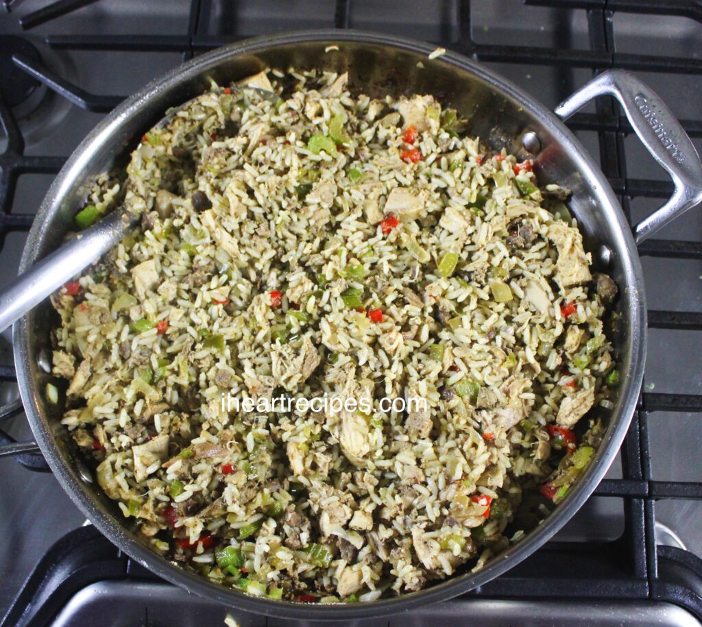 Southern Chicken and Dressing Recipe Southern Style Rice Dressing I Heart Recipes 