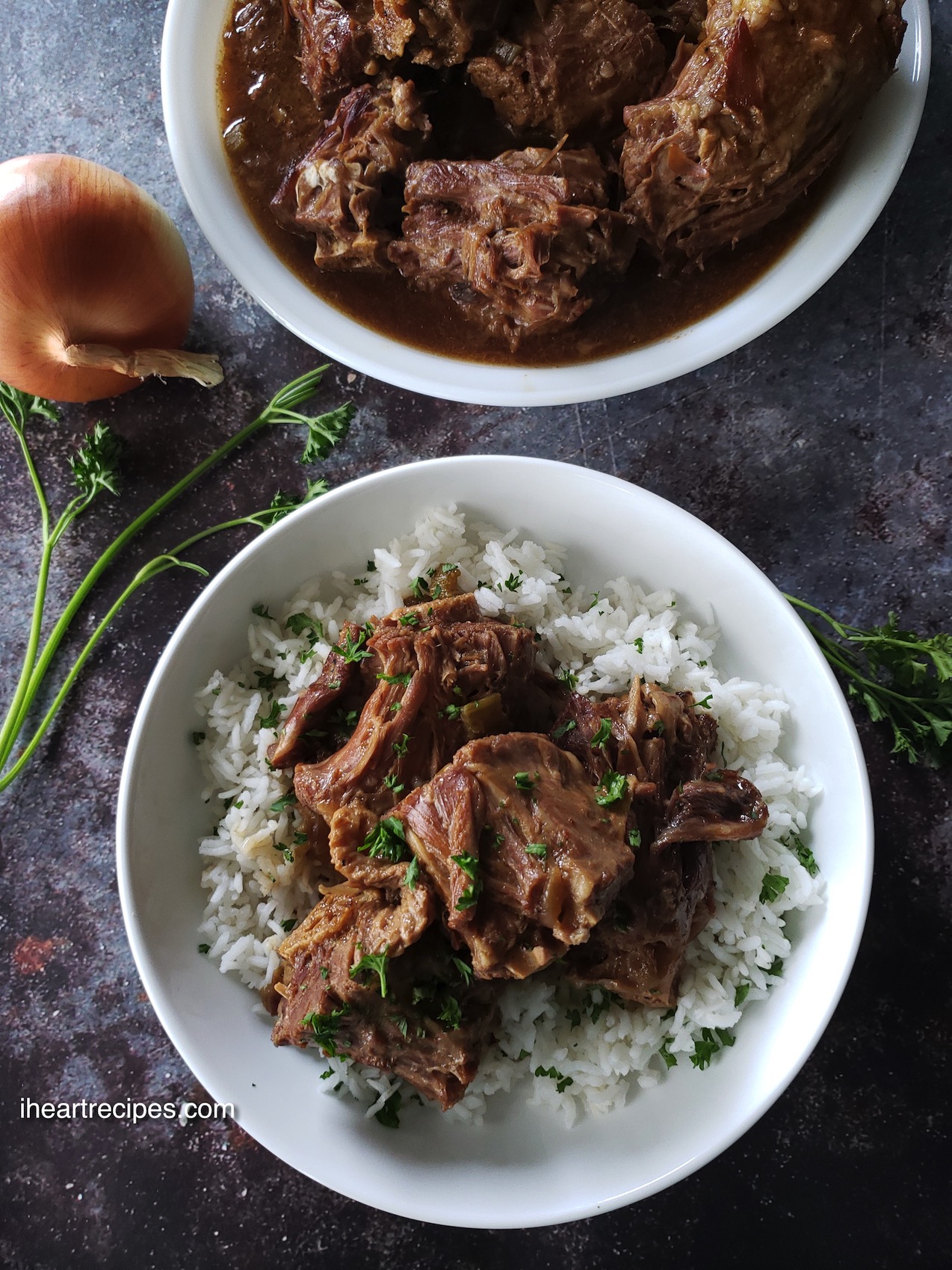 Southern Smoked Turkey Necks | I Heart Recipes