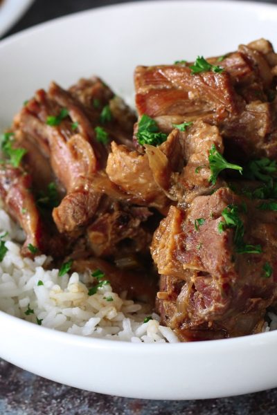 how to make turkey neck bones