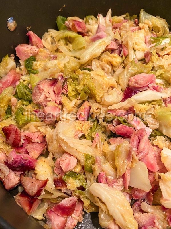 Southern Style Smothered Cabbage | I Heart Recipes