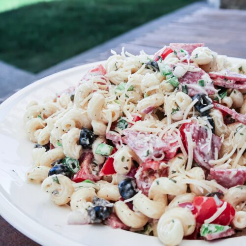 Spaghetti Pasta Salad - Real Life Dinner