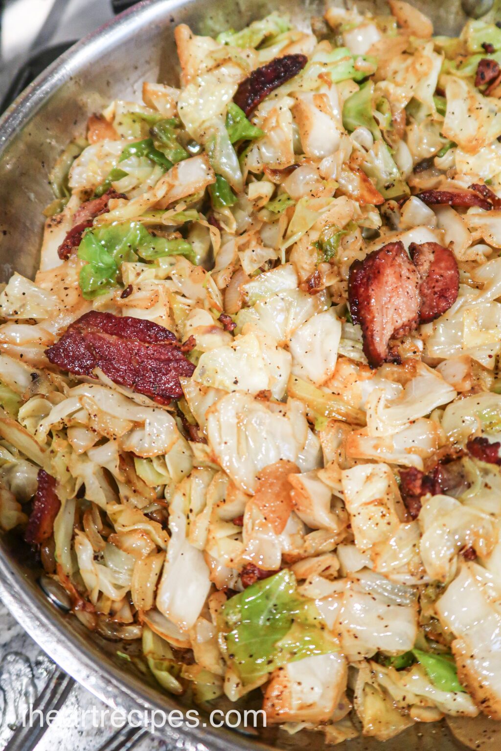 Skillet Fried Cabbage With Bacon I Heart Recipes