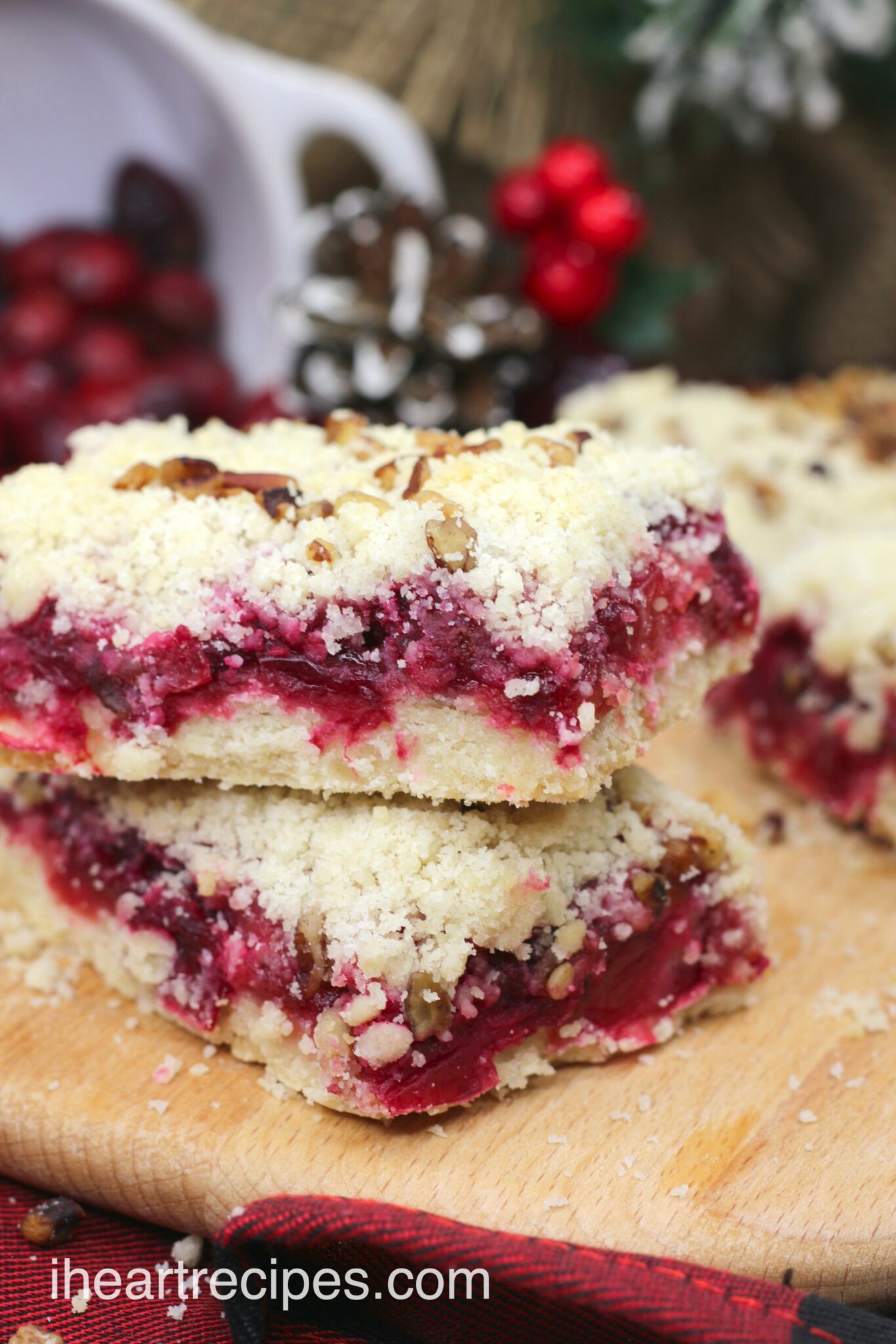 Cranberry-Pecan Bars