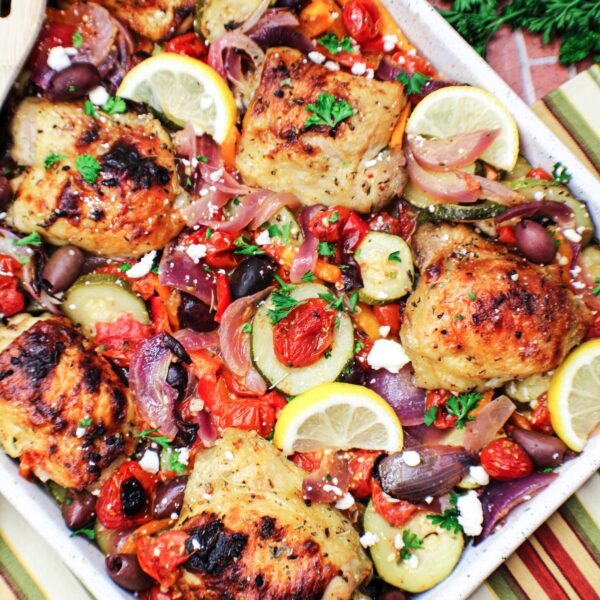 Sheet Pan Chicken Fajitas | I Heart Recipes