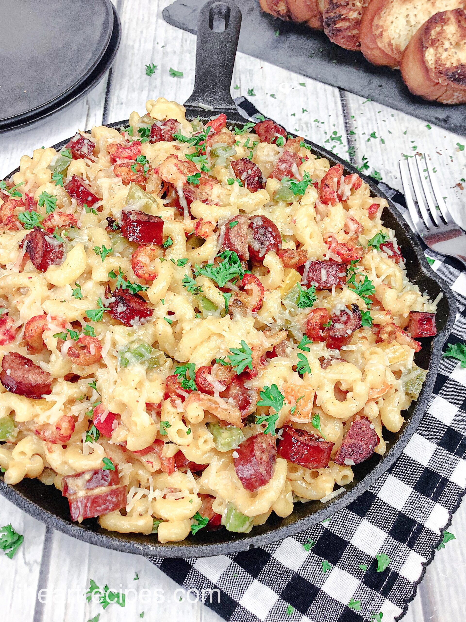 Crockpot Crawfish Mac and Cheese – Cast Away's Blog