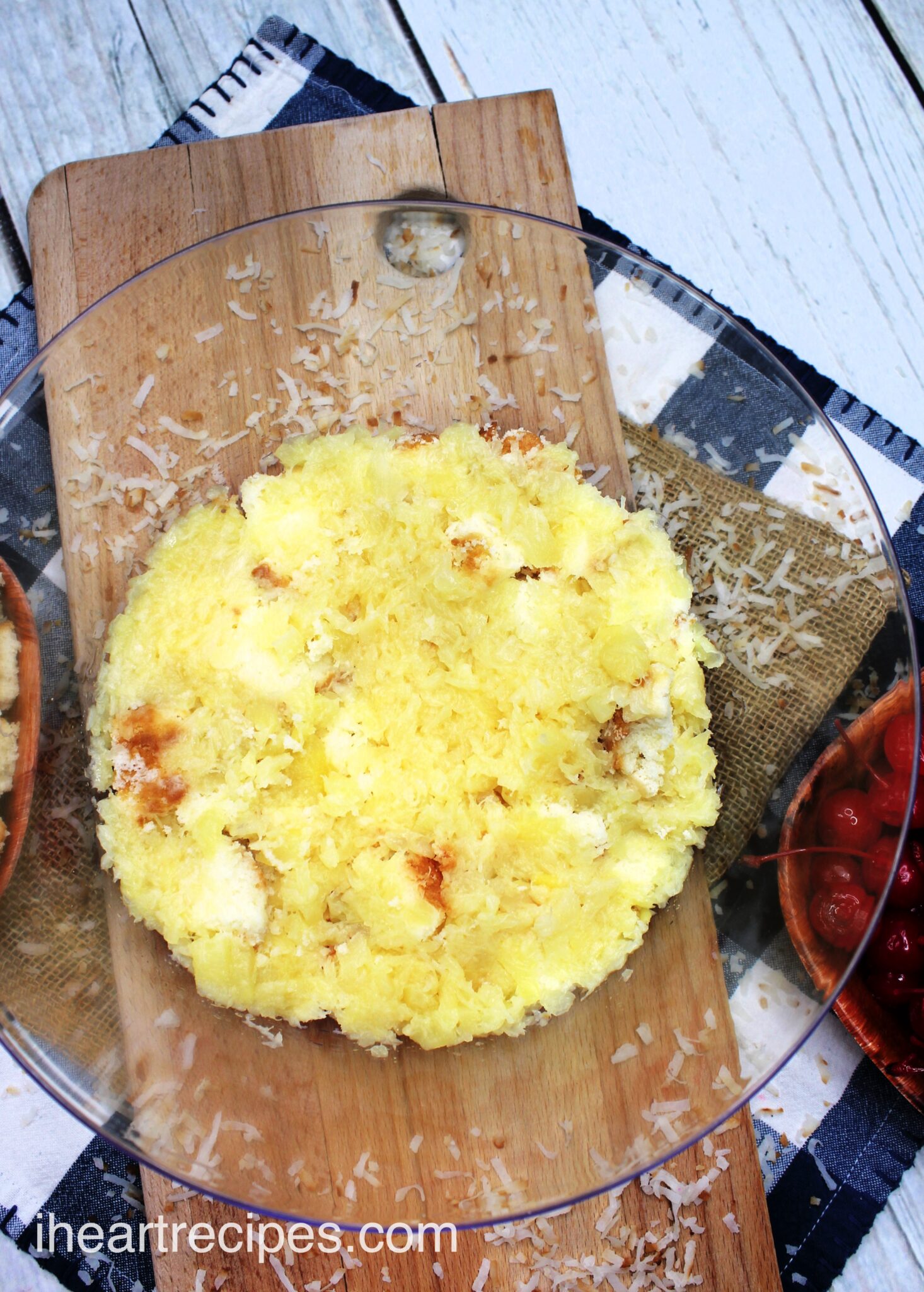 Pina Colada Cake Trifle I Heart Recipes