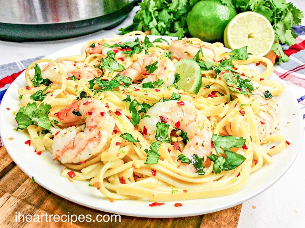 Instant Pot Shrimp Scampi Recipe I Heart Recipes