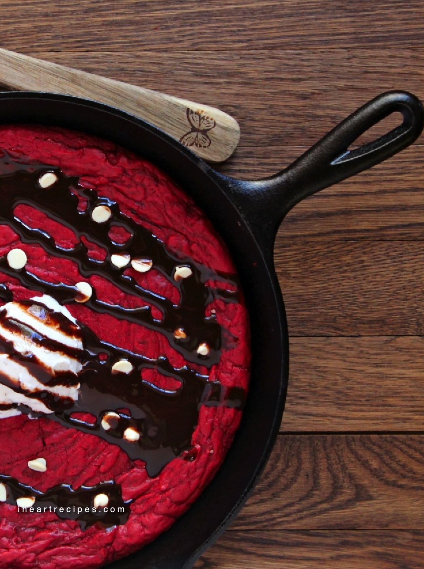 Red Velvet Skillet Cookie Recipe