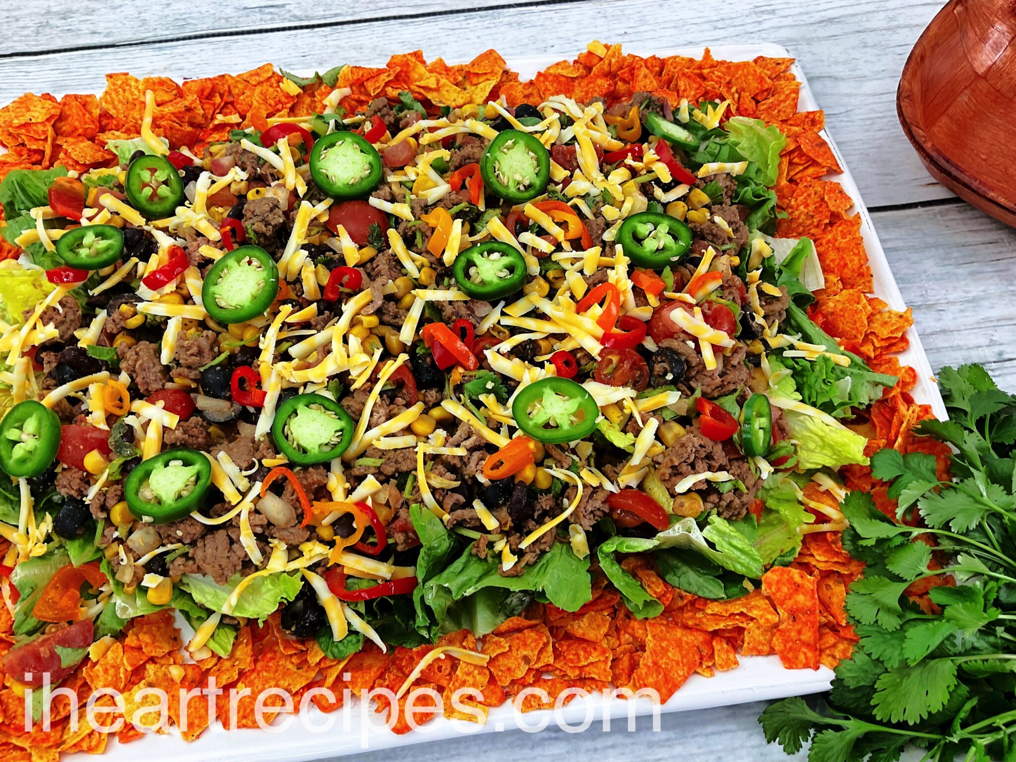 Doritos Taco Salad I Heart Recipes