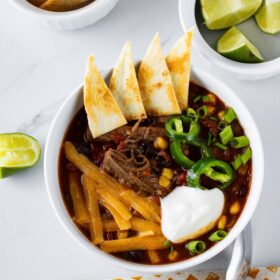 Slow Cooker Beef Brisket Chili