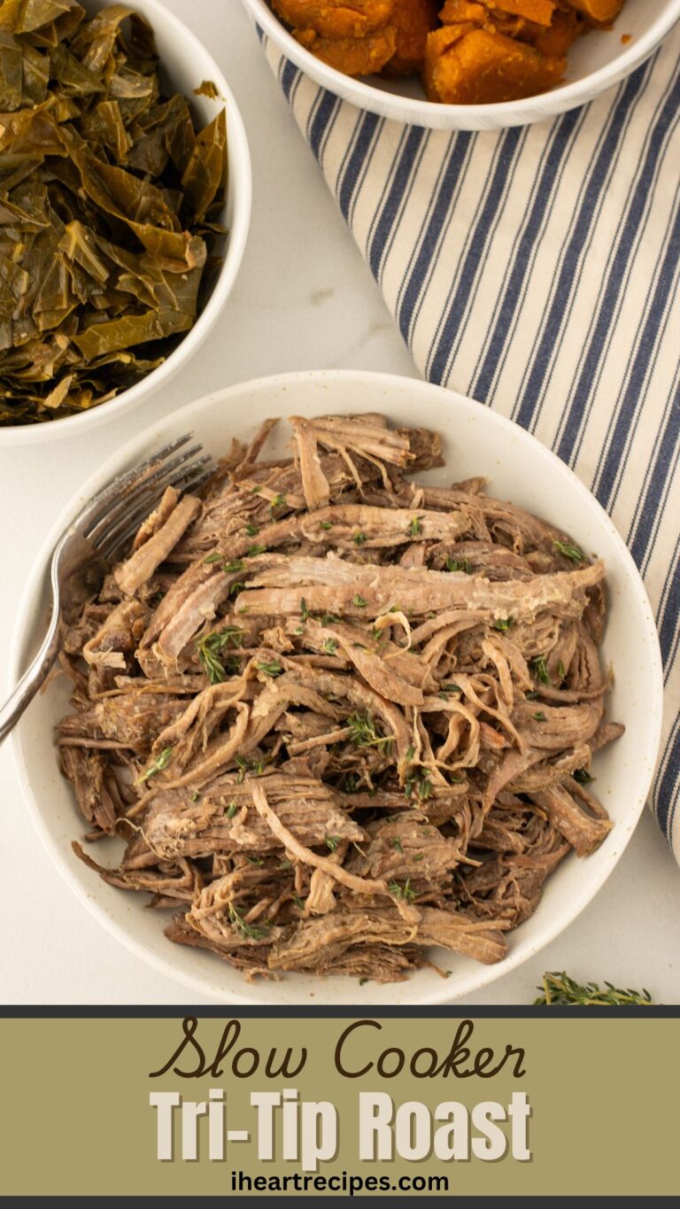 Slow Cooker TriTip Roast I Heart Recipes