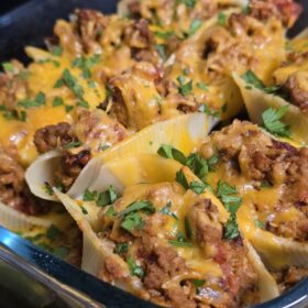 Easy Stuffed Taco Shells
